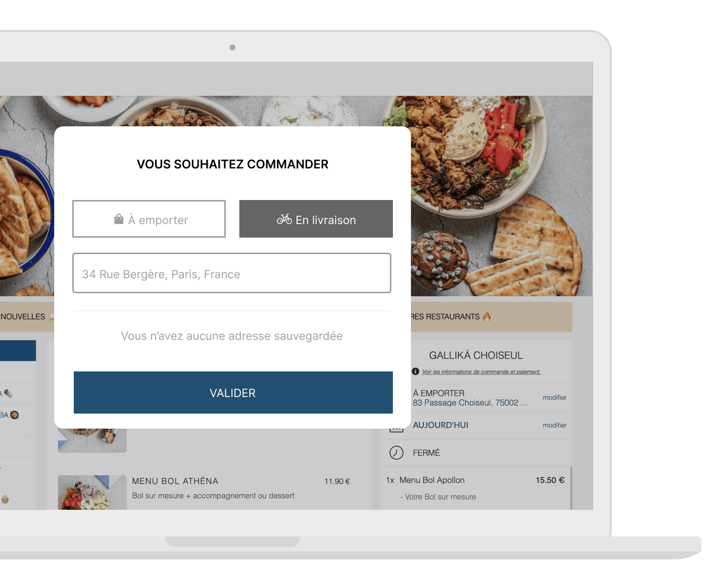 Solutions de commande en ligne pour restaurants | Clickeat